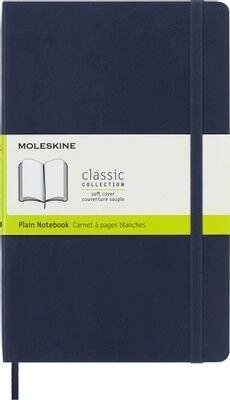 Блокнот Moleskine Classic Soft,  192стр,  без разлиновки,  мягкая обложка,  синий сапфир [qp618b20] от компании 2255 by - онлайн гипермаркет - фото 1