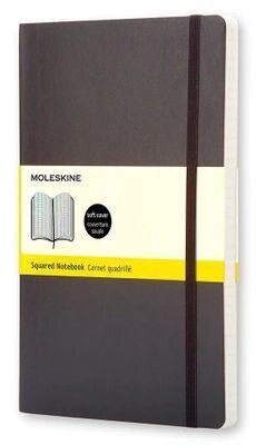 Блокнот Moleskine Classic Soft,  192стр,  в клеточку,  мягкая обложка,  черный [qp617] от компании 2255 by - онлайн гипермаркет - фото 1