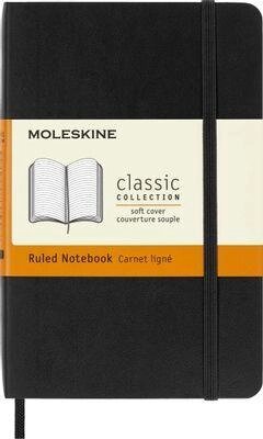 Блокнот Moleskine Classic Soft,  192стр,  в линейку,  мягкая обложка,  черный [qp611] от компании 2255 by - онлайн гипермаркет - фото 1