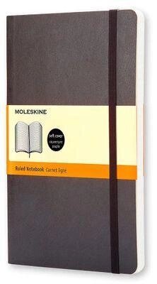 Блокнот Moleskine Classic Soft,  192стр,  в линейку,  мягкая обложка,  черный [qp616] от компании 2255 by - онлайн гипермаркет - фото 1