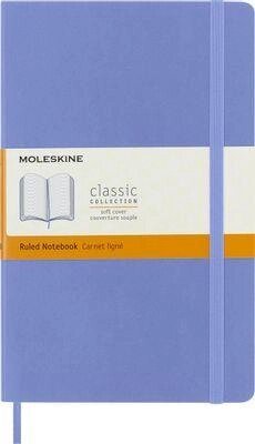 Блокнот Moleskine Classic Soft,  192стр,  в линейку,  мягкая обложка,  голубая гортензия [qp616b42] от компании 2255 by - онлайн гипермаркет - фото 1