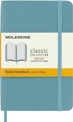 Блокнот Moleskine Classic Soft,  192стр,  в линейку,  мягкая обложка,  голубой [qp611b35] от компании 2255 by - онлайн гипермаркет - фото 1