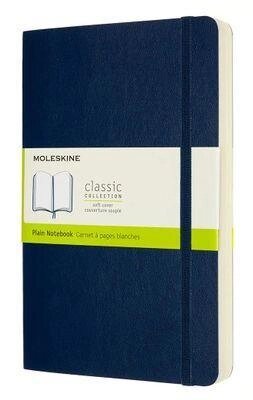 Блокнот Moleskine Classic Soft Expended,  400стр,  без разлиновки,  мягкая обложка,  синий сапфир [qp618expb20] от компании 2255 by - онлайн гипермаркет - фото 1