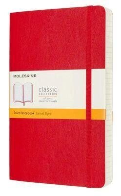 Блокнот Moleskine Classic Soft Expended,  400стр,  в линейку,  мягкая обложка,  красный [qp616expf2] от компании 2255 by - онлайн гипермаркет - фото 1