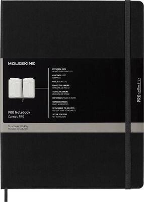 Блокнот Moleskine Professional,  192стр,  твердая обложка,  черный [propfntb4hbk] от компании 2255 by - онлайн гипермаркет - фото 1