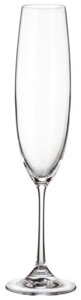 BOHEMIA Бокал для шампанского, 250 мл,6 шт, Barbara Milvus, 1SD22/250 (348164)