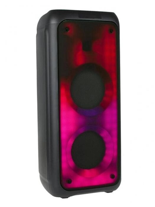 Большая мощная портативная блютуз колонка со светомузыкой Eltronic 20-17 Fire Box 100 с микрофоном для пения от компании 2255 by - онлайн гипермаркет - фото 1