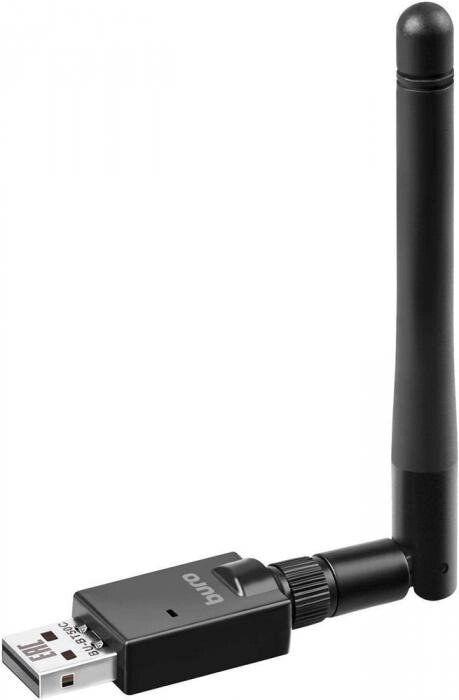 BURO Адаптер USB BU-BT50C BT5.0+EDR class 1 100м черный от компании 2255 by - онлайн гипермаркет - фото 1