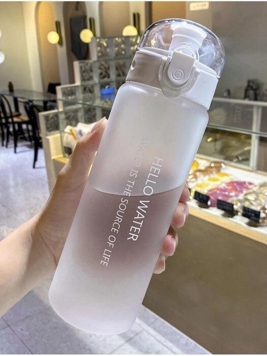 Бутылка для воды спортивная бутылочка детская для спорта девочки мальчика в школу от компании 2255 by - онлайн гипермаркет - фото 1