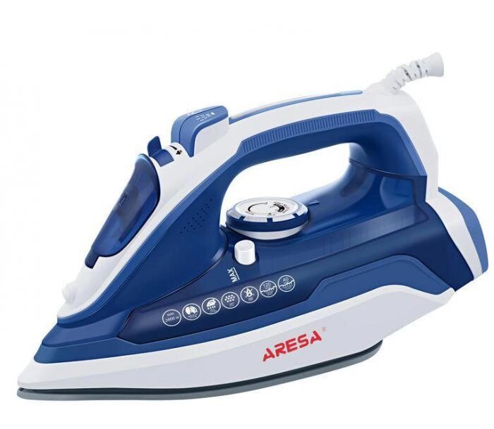 Бытовой домашний утюг ARESA AR-3125 синий от компании 2255 by - онлайн гипермаркет - фото 1