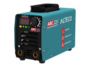 Бытовой сварочный аппарат Alteco ARC-220 Standard (N) 26350 электродный ручной сварочник MMA инвертор дуговой