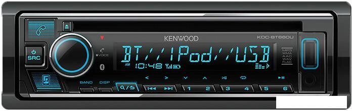 CD/MP3-магнитола Kenwood KDC-BT660U от компании 2255 by - онлайн гипермаркет - фото 1