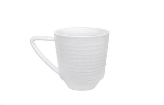 Чашка для чая кофе TUDOR TU2309 Кружка 350 мл фарфоровая керамическая белая от компании 2255 by - онлайн гипермаркет - фото 1
