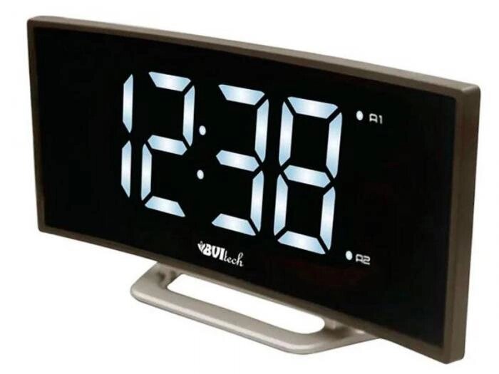 Часы настенные электронные с подсветкой BVItech BV-412WMK от компании 2255 by - онлайн гипермаркет - фото 1
