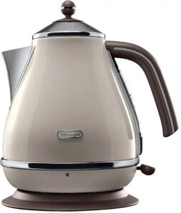 Чайник электрический DeLonghi KBOV2001. BG, 2000Вт, бежевый