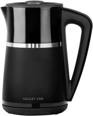 Чайник электрический GALAXY LINE GL 0338, 2200Вт, черный от компании 2255 by - онлайн гипермаркет - фото 1