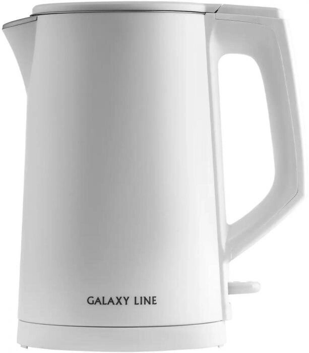 Чайник электрический GALAXY LINE GL 0353, 1800Вт, белый от компании 2255 by - онлайн гипермаркет - фото 1