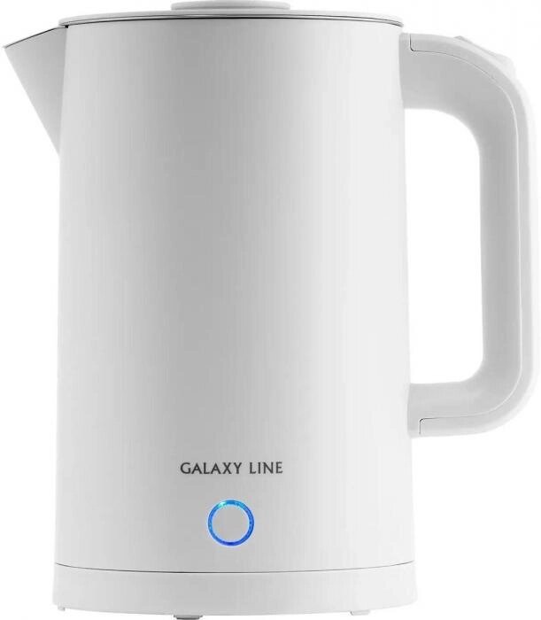 Чайник электрический GALAXY LINE GL 0362, 2200Вт, белый от компании 2255 by - онлайн гипермаркет - фото 1