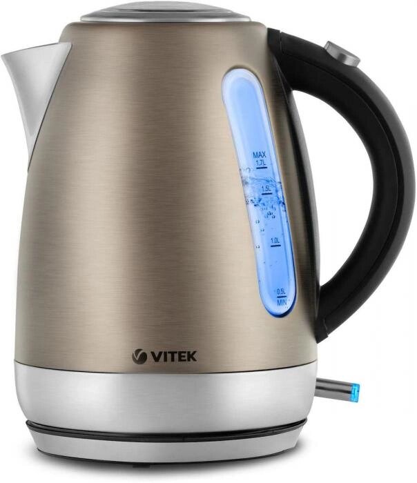 Чайник электрический Vitek VT-7025, 2100Вт, сталь от компании 2255 by - онлайн гипермаркет - фото 1