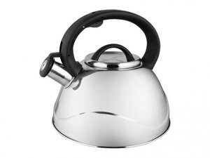 Чайник со свистком из нержавейки металлический Webber BE-0524 3л для индукционной и газовой плиты