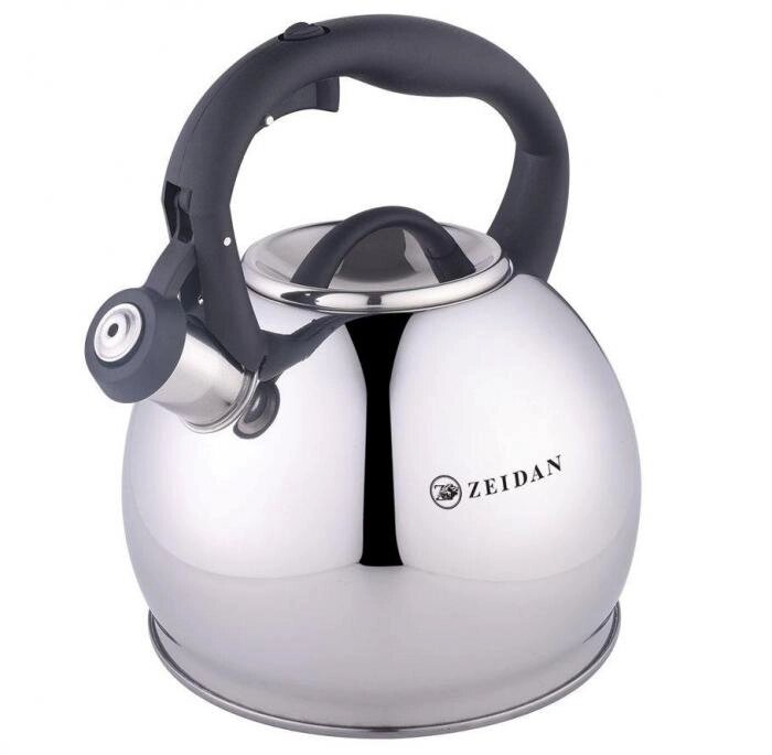 Чайник со свистком ZEIDAN Z-4429 из нержавеющей стали 3 литра для индукционных плит от компании 2255 by - онлайн гипермаркет - фото 1