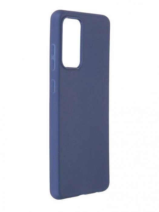 Чехол Brosco для Samsung Galaxy A72 Blue Matte SS-A72-COLOURFUL-BLUE от компании 2255 by - онлайн гипермаркет - фото 1