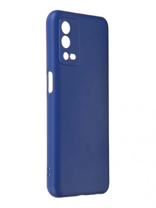Чехол DF для Oppo A55 4G Silicone Blue oOriginal-15 от компании 2255 by - онлайн гипермаркет - фото 1