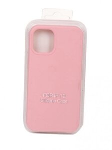Чехол Innovation для APPLE iPhone 12 Silicone Case Pink 18010