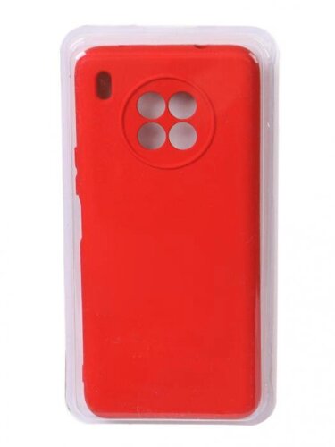 Чехол Innovation для Huawei Honor 50 Lite красный на телефон хонор 50 лайт