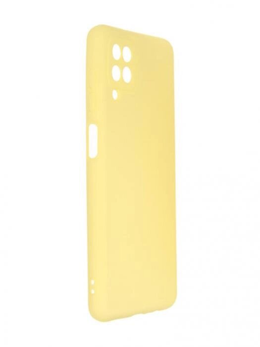 Чехол Innovation для Samsung Galaxy A12 Soft Inside желтый на телефон самсунг а12 от компании 2255 by - онлайн гипермаркет - фото 1