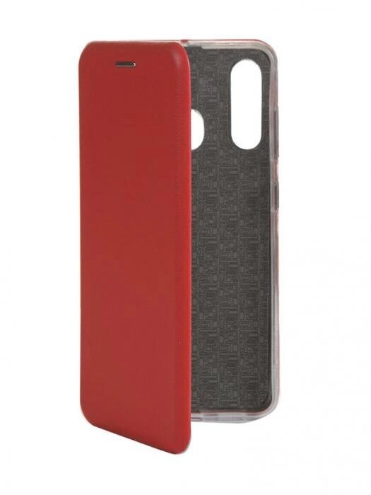 Чехол Innovation для Samsung Galaxy A60 Book Silicone Magnetic Red 15496 от компании 2255 by - онлайн гипермаркет - фото 1
