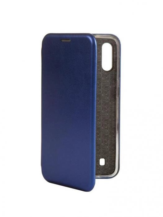 Чехол Innovation для Samsung Galaxy M10 Book Silicone Magnetic Blue 15518 от компании 2255 by - онлайн гипермаркет - фото 1