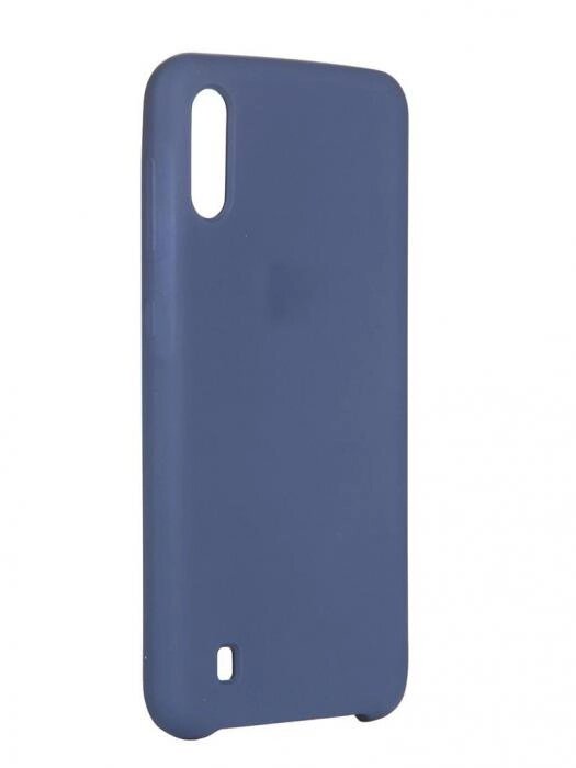 Чехол Innovation для Samsung Galaxy M10 Silicone Cover Blue 15366 от компании 2255 by - онлайн гипермаркет - фото 1