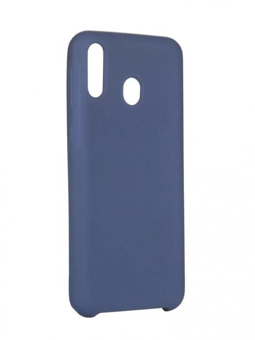 Чехол Innovation для Samsung Galaxy M20 Silicone Cover Blue 15371 от компании 2255 by - онлайн гипермаркет - фото 1