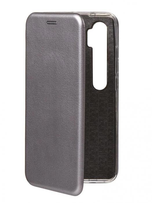 Чехол Innovation для Xiaomi Mi Note 10 Book Silicone Magnetic Silver 17053 от компании 2255 by - онлайн гипермаркет - фото 1