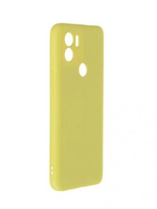 Чехол Innovation для Xiaomi Redmi A1 Plus Soft Inside Yellow 38448