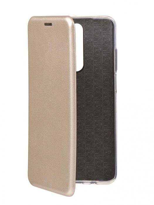 Чехол Innovation для Xiaomi Redmi K30 Book Silicone Magnetic Gold 17084 от компании 2255 by - онлайн гипермаркет - фото 1