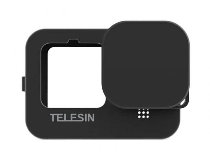 Чехол Telesin для GoPro Hero 11 / 10 / 9 Silicone Black GP-HER-041 от компании 2255 by - онлайн гипермаркет - фото 1