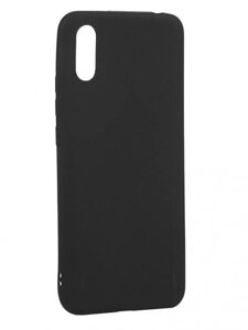 Чехол Zibelino для Xiaomi Redmi 9A Soft Matte черный на телефон редми 9а