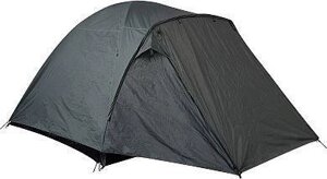 Четырехместная палатка с тамбуром туристическая двухслойная непромокаемая для кемпинга ECOS Луга 4 местная