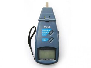 Цифровой электронный тахометр прибор S-Line DT6236B контактный бесконтактный лазерный ручной универсальный
