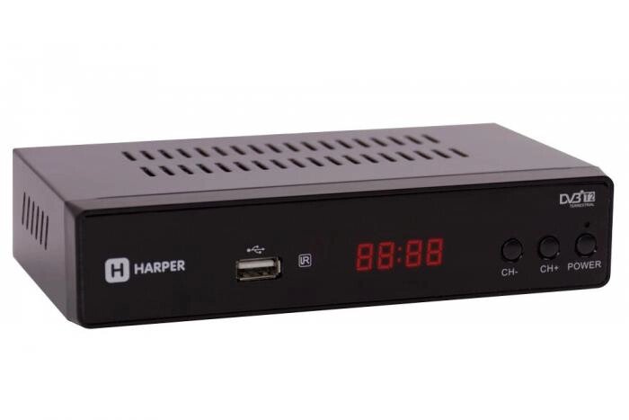 Цифровой телевизионный ресивер Harper HDT2-5050 приставка для цифрового телевидения от компании 2255 by - онлайн гипермаркет - фото 1