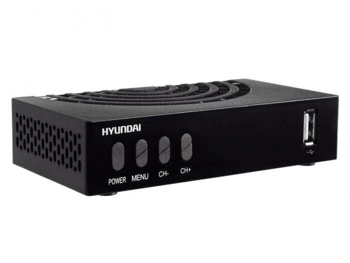 Цифровой телевизионный ресивер Hyundai H-DVB440 приставка для цифрового телевидения тв от компании 2255 by - онлайн гипермаркет - фото 1