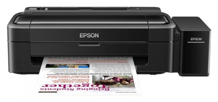 Цветной струйный принтер Epson L132 Мфу с снпч от компании 2255 by - онлайн гипермаркет - фото 1