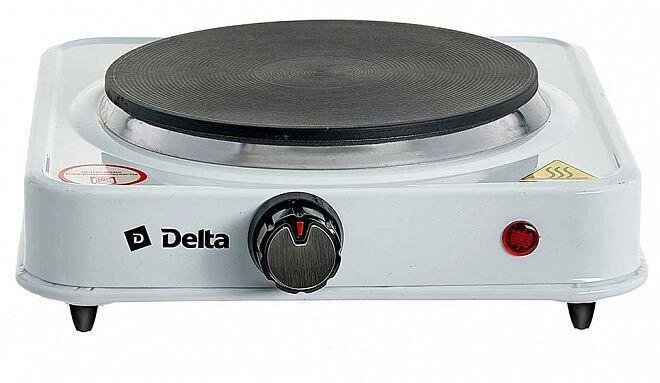 DELTA D-704 одноконфорочная диск белая (5) от компании 2255 by - онлайн гипермаркет - фото 1