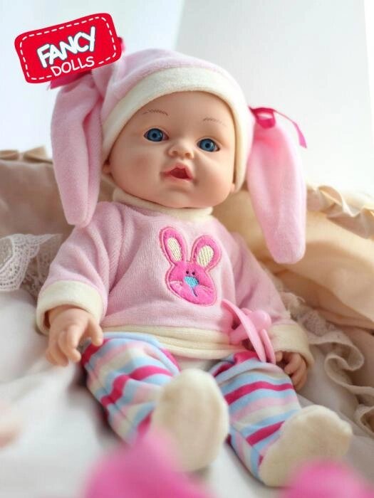 Детская кукла пупс большая красивая игрушка 30см пупсик младенец карапуз в одежде для девочки ребенка от компании 2255 by - онлайн гипермаркет - фото 1