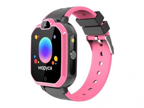 Детские умные сенсорные часы Geozon Kids Neo G-W20PNK с GPS электронные розовые наручные для девочек