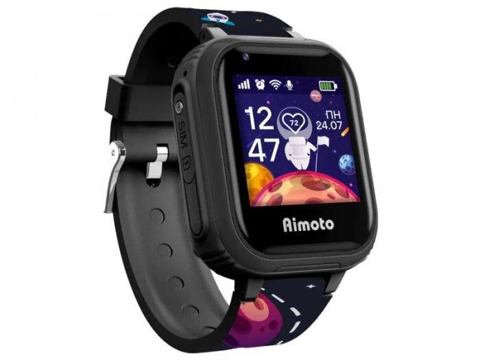Детские умные смарт часы-телефон для детей мальчика Aimoto Pro 4G Space с GPS камерой от компании 2255 by - онлайн гипермаркет - фото 1