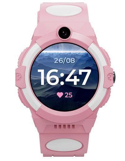 Детские умные смарт часы-телефон для девочки с камерой GPS AIMOTO Sport 4G 9220102 розовые от компании 2255 by - онлайн гипермаркет - фото 1