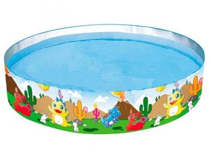 Детский каркасный бассейн мини пластиковый готовый для малышей купания детей дома дачи BestWay 55001B